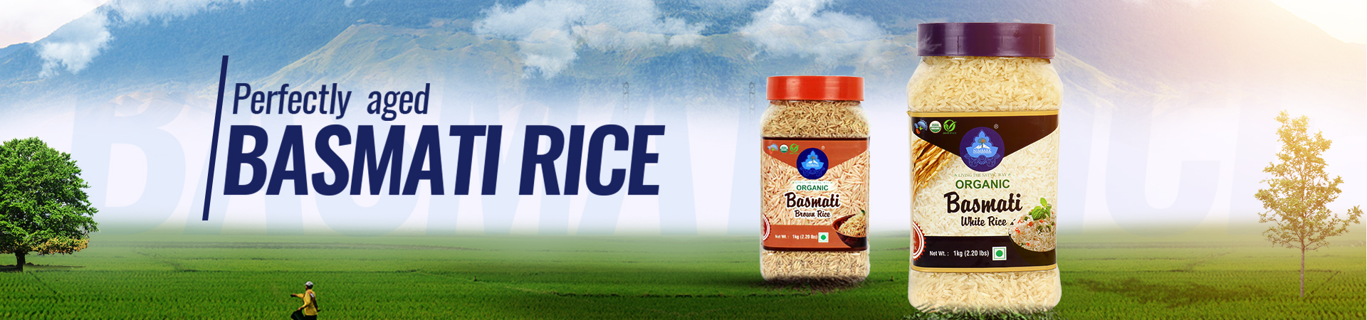 Buy Organic Basmati Rice Online | Nimbark Foods 